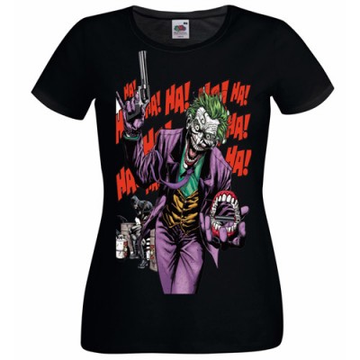 Дамска тениска на THE JOKER - COMICS COVER